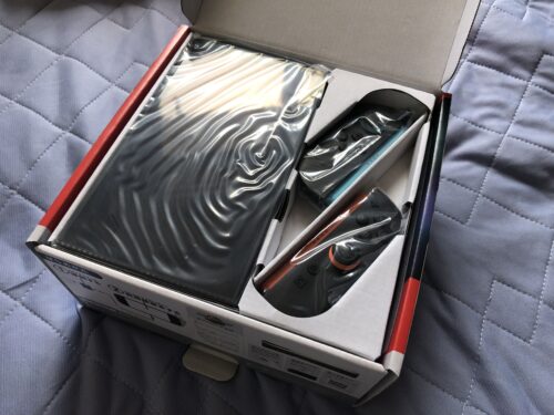 Switch2の箱を開けた